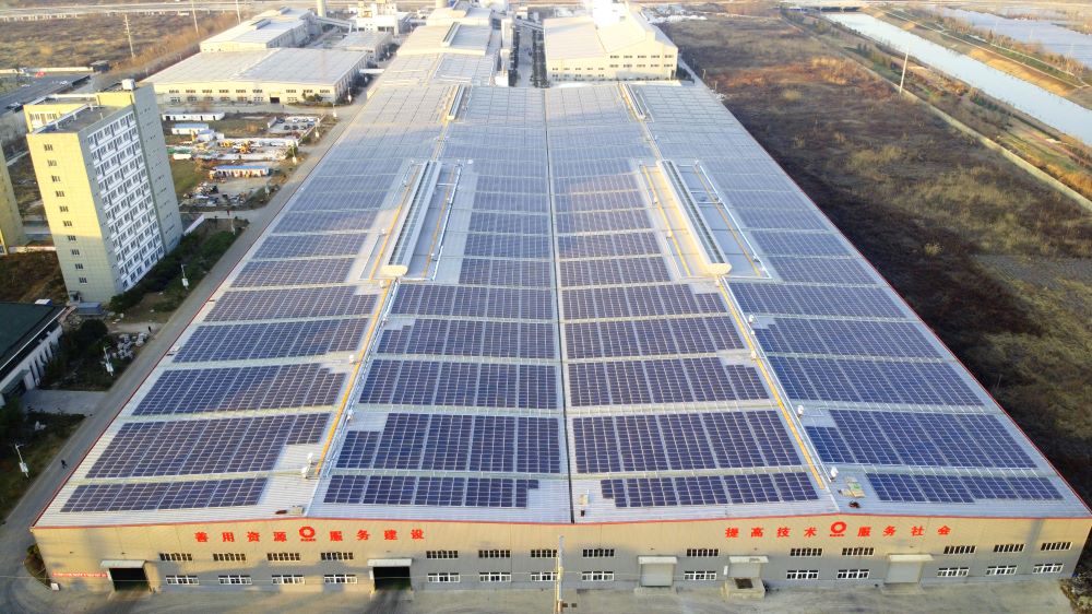 中国安徽蚌埠5.4MW工商业屋顶项目